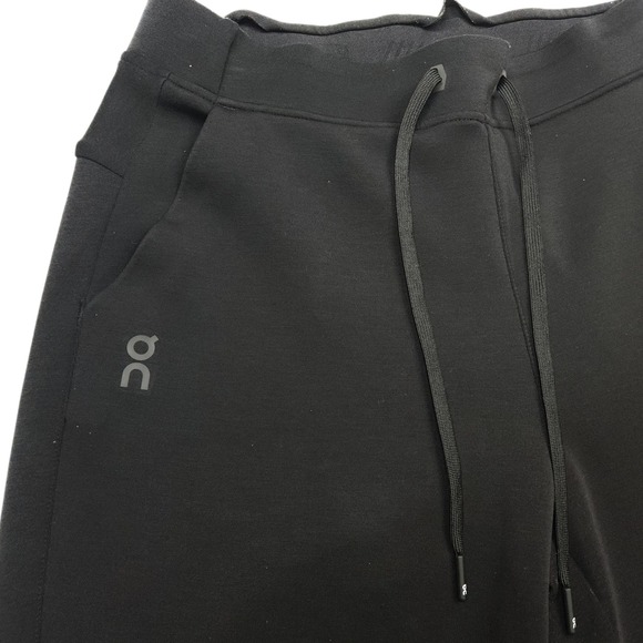 On Cloud Running Sweatpants Sz S Black Joggers Athleisure 206.00257 - Picture 3 of 10
